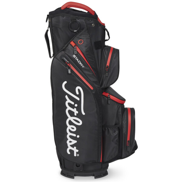 Titleist Cart 14 StaDry Bag Dark Red/Grey/Black