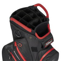 Titleist Cart 14 StaDry Bag Dark Red/Grey/Black