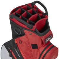 Titleist Cart 14 StaDry Bag Red/Grey/Black