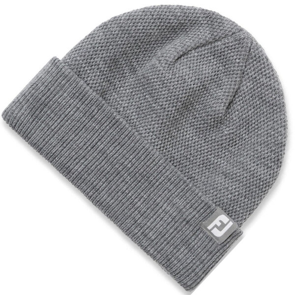 Footjoy Knit Beanie Heathered Grey