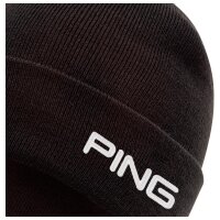 Ping Cresting Knit Hat Black