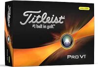 Titleist Pro V1 yellow (2024)