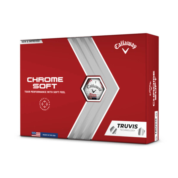Callaway Golf Chrome Soft TRUVIS USA
