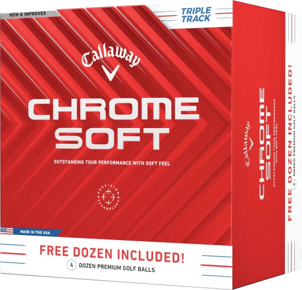 Callaway Chrome Soft white  3+1 Limited Edition Box