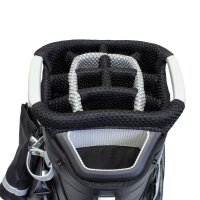 XXIO Premium Cart Bag Black/Silver