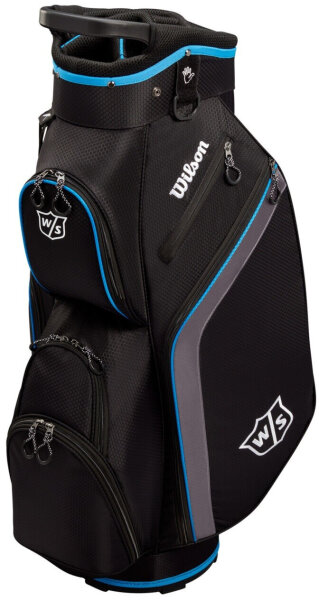 Wilson Lite Cartbag Blk/Blue  [-]
