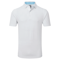 FootJoy POLO Slisle Dot Print White Blue [-]