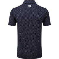 FootJoy POLO Slisle Dot Print Navy WHT [-]