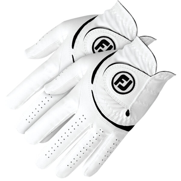 FootJoy WEATHERSOF WRR WHITE/BLACK WHITE/BLACK [ML]