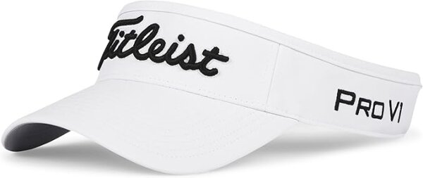 Titleist Tour Perf Visor Wht/Blk [-]