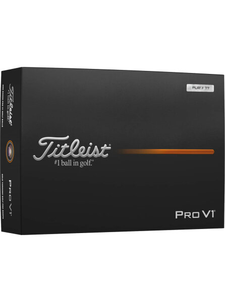 Titleist Pro V1 Special Numbers white