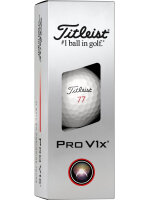 Titleist Pro V1x Spezial Number white