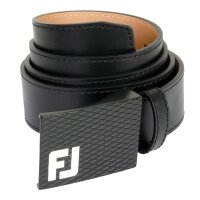 FootJoy BLACK LEATHER BELT [ohne]