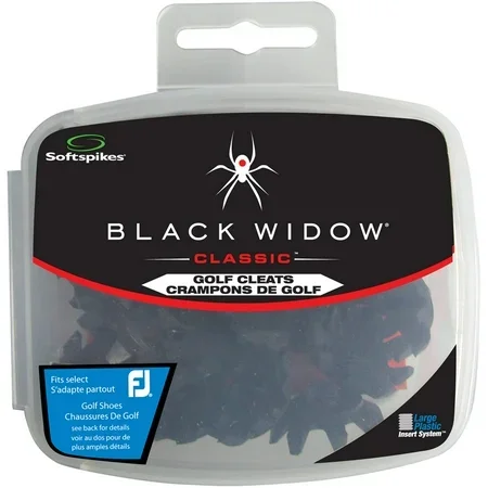 Big Max Softspikes Black Widow 9mm Plastic Box Kit [-]
