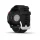 Garmin Approach® S44, Schwarz/Silber Aluminium mit Schnellwechsel-Silikon-Armband 20 mm