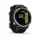 Garmin Approach® S44, Schwarz/Silber Aluminium mit Schnellwechsel-Silikon-Armband 20 mm
