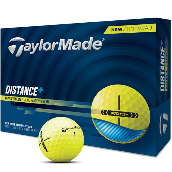 TaylorMade Distance+ yellow