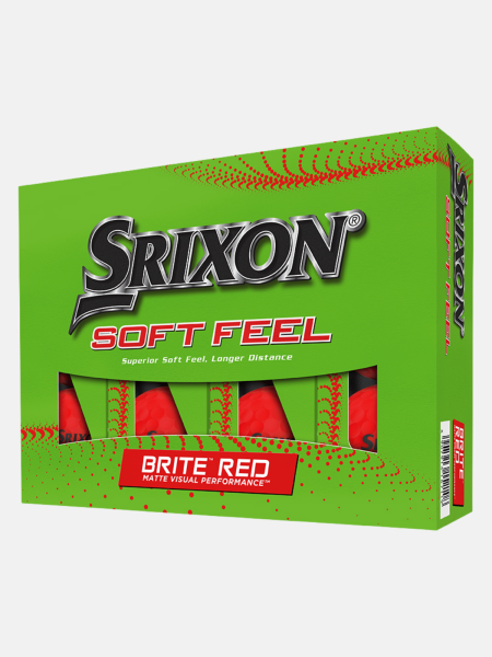 Srixon Soft Feel brite red 25