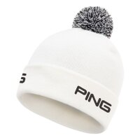 Ping Cresting Knit Hat white