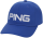Ping Unstructured Cap  Reflex Blue [-]