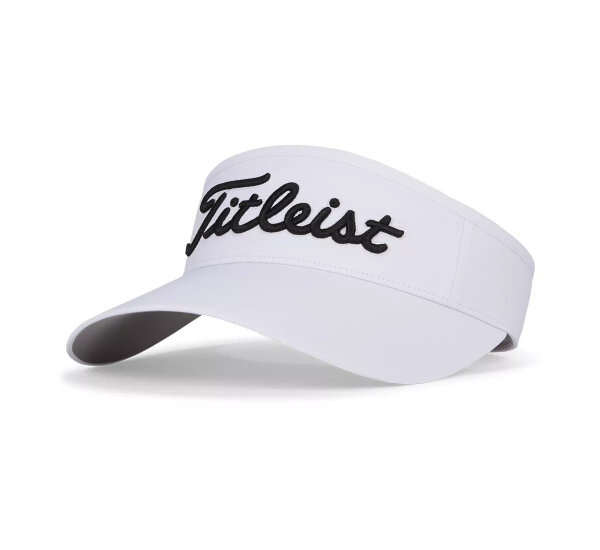 Titleist Ladies Sundrop Visor - White/Black (Half [ohne]