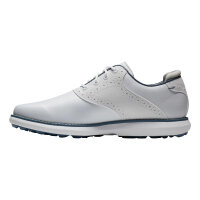 FootJoy WN TRADITIONS SPIKELESS white/blue/grey