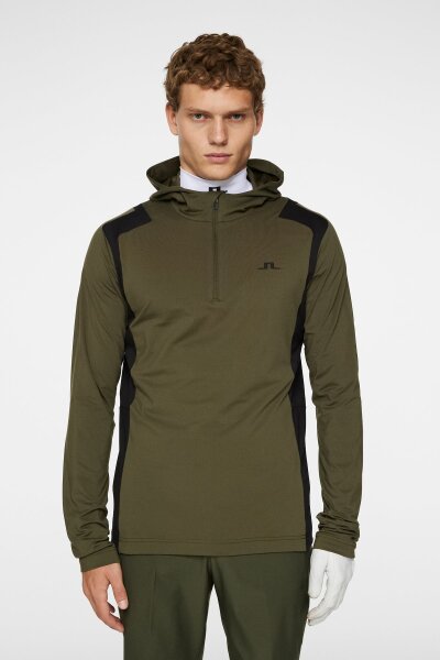 J. Lindeberg Lukas Quater Zip Hood