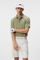 J. Lindeberg KV Print Regular Fit Polo Dazzle Wave Moonbeam