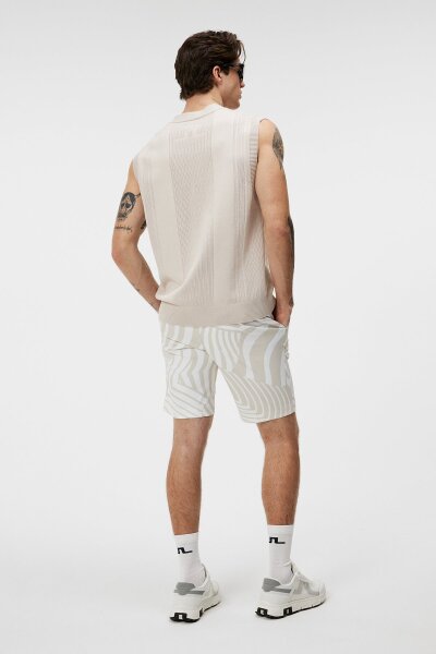 J. Lindeberg Markus Knitted Vest Moonbeam