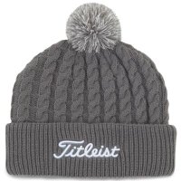 Titleist Cable Knit Pom Pom-White/Grey [ohne]