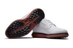 FootJoy TRADITIONS Spikeless white/white/brick