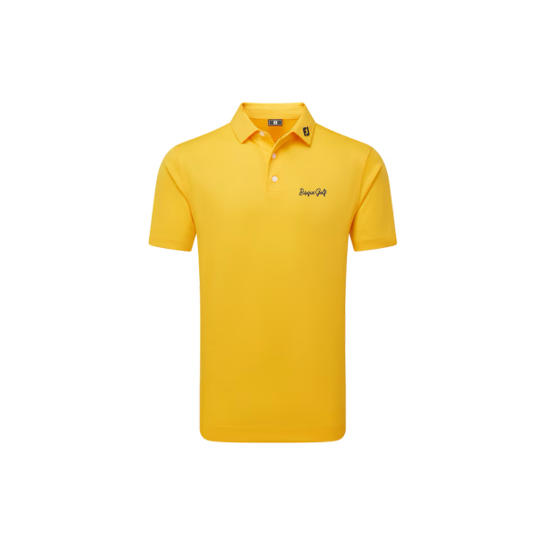 FootJoy TIPPED PIQUE NVY W TAXI