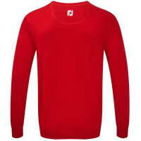 FootJoy WNs PIQ W/NECK TRIM RED