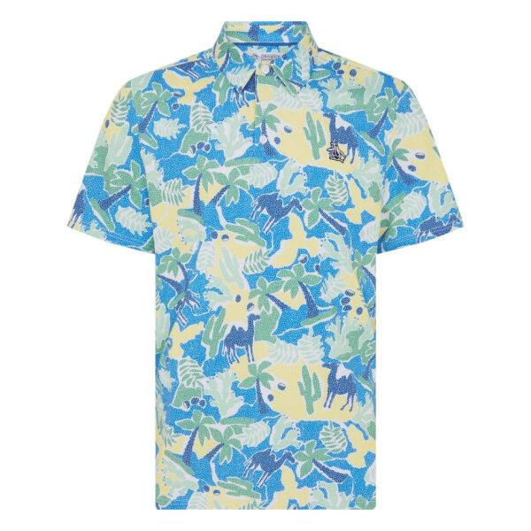 Penguin SS ALL OVER IBIZA EA BRIGHT WHITE