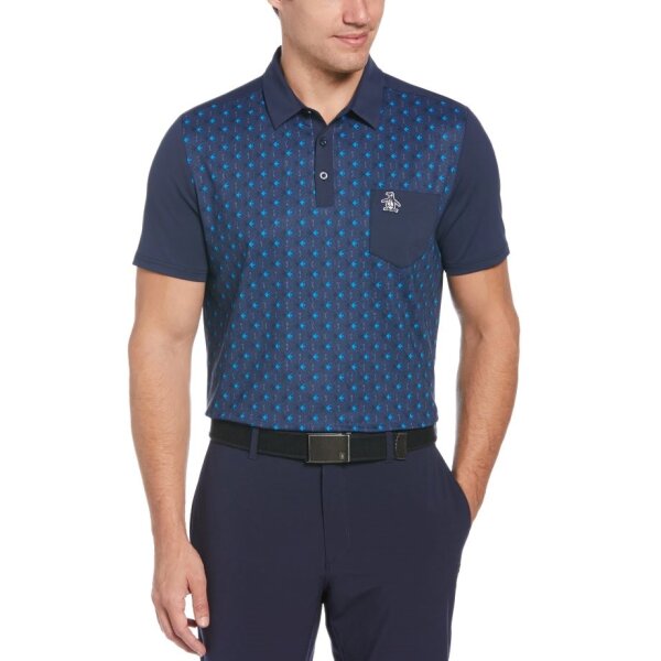 Penguin SS ENG. NOVELTY GRAP BLACK IRIS