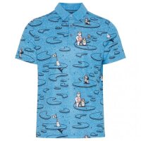 Penguin SS ALL OVER PETEN TH BLUE GROTTO