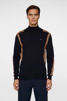 J. Lindeberg Kendrick Knitted Zip Sweater Tigers E
