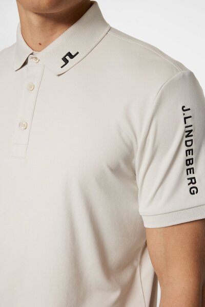 J. Lindeberg Tour Tech Polo Moonbeam
