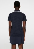 J. Lindeberg Baily seamless Polo Tour Geo Jacquard