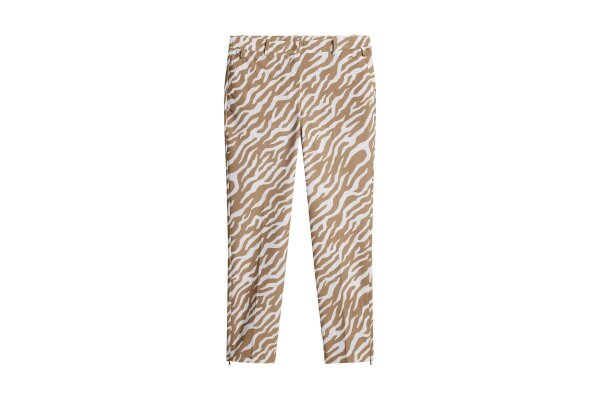 J. Lindeberg Pia Print Pant Tour Tiger Tigers Eye