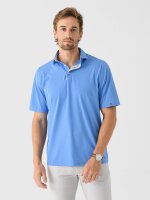 Kjus Men Andrews Cooling Polo S/S Powder Blue/Atla