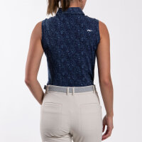 Kjus Wms Hollow Pima Polo S/S Atlanta Blue