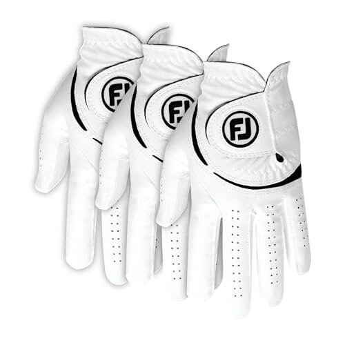 FootJoy WeatherSof LLH 3-Fer White