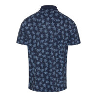 Penguin Men SS ALLOVER 60S FLORA BLACK IRIS