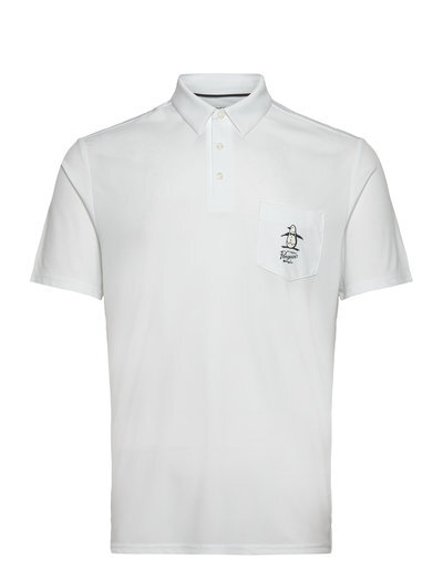 Penguin SS GRAPHIC OXFORD PO BRIGHT WHITE