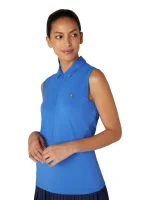 Penguin SL ZIP POLO WITH MES NEBULAS BLUE