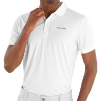 Calvin Klein FRACTURE PRINT POLO WHT-PSIL