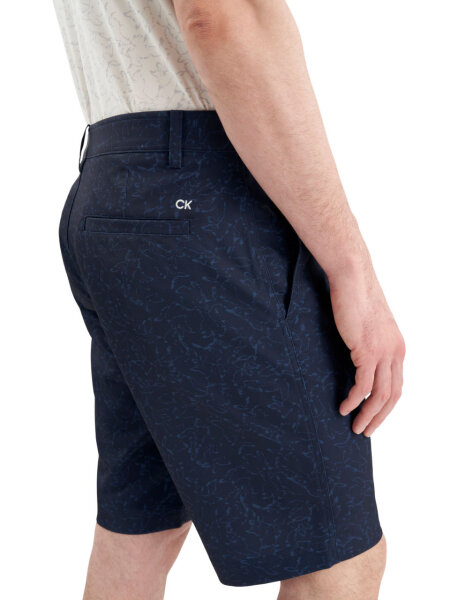 Calvin Klein BULLET REGULAR FIT STRETCH SHORT CAMGRN