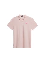 J. Lindeberg Halto Regular Fit Polo Geo Powder Pink