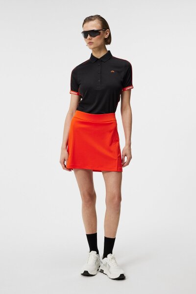 J. Lindeberg Amelie Mid Skirt Tangerine Tango